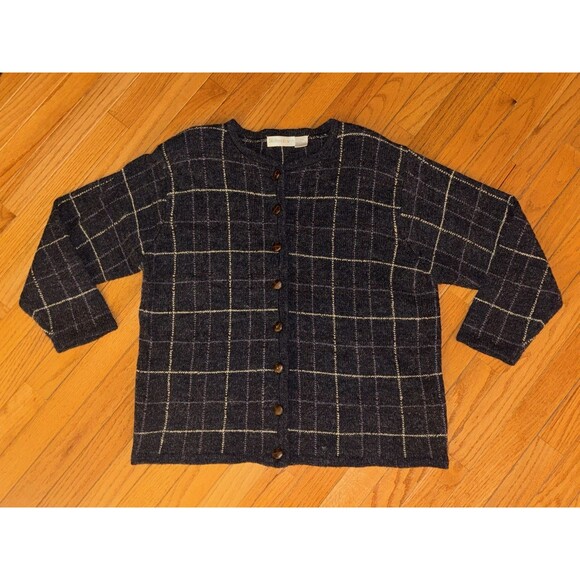 Dressbarn Women’s Acrylic Sweater Coat Size 1X Button Down - Picture 5 of 6